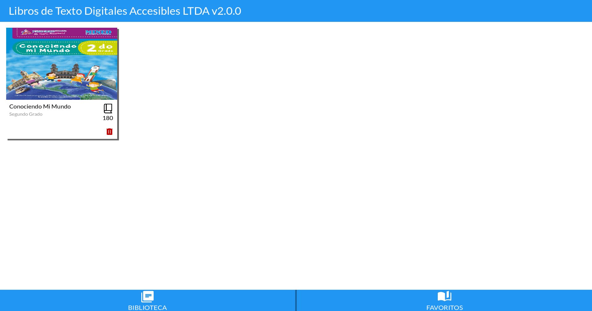 UNICEF Accessible Digital Textbooks Reader Interface